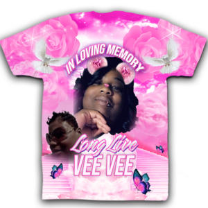 PINK MEMORIAL CUSTOM SHIRTS