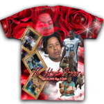 RED ROSE FRAME MEMORIAL SHIRT