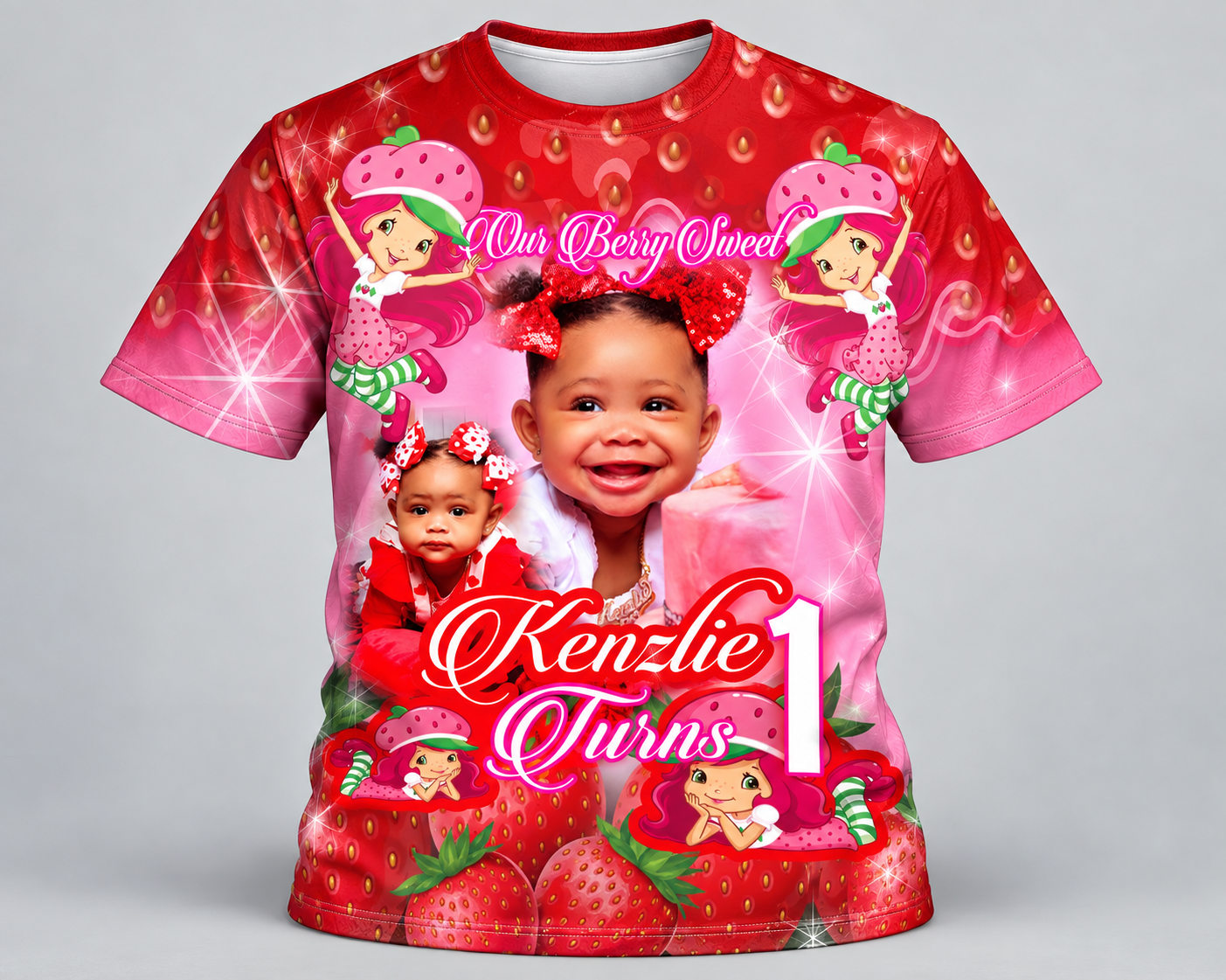 Berry Sweet Kenzie Turns One Tee