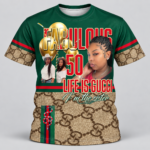 Fabulous 50 Birthday T Shirt Mockup