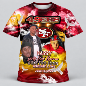 Photorealistic Football Memorial Shirt Mockup