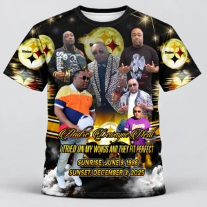 Black Gold Football Custom 3d All Over Print Memorial Shirt Mem68