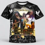 Black Gold Rose Custom 3d All Over Print Memorial Shirt Mem65