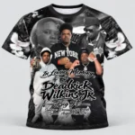Black White Money Custom 3d All Over Print Memorial Shirt Mem84