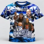 Dallas Cowboys Custom 3d All Over Print Memorial Shirt Mem44