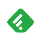 Logo Feedly Fill