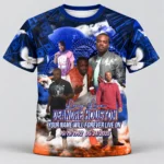 Navy Orange Money Custom 3d All Over Print Memorial Shirt Mem54