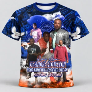 Navy Orange Money Custom 3d All Over Print Memorial Shirt Mem54