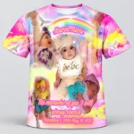 Pink Rainbow Baby Custom 3d All Over Print Memorial Shirt Mem34
