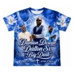 Royal Blue Angel Custom 3d All Over Print Memorial Shirt Mem02
