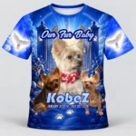 Royal Blue Pet Custom 3d All Over Print Memorial Shirt Mem82